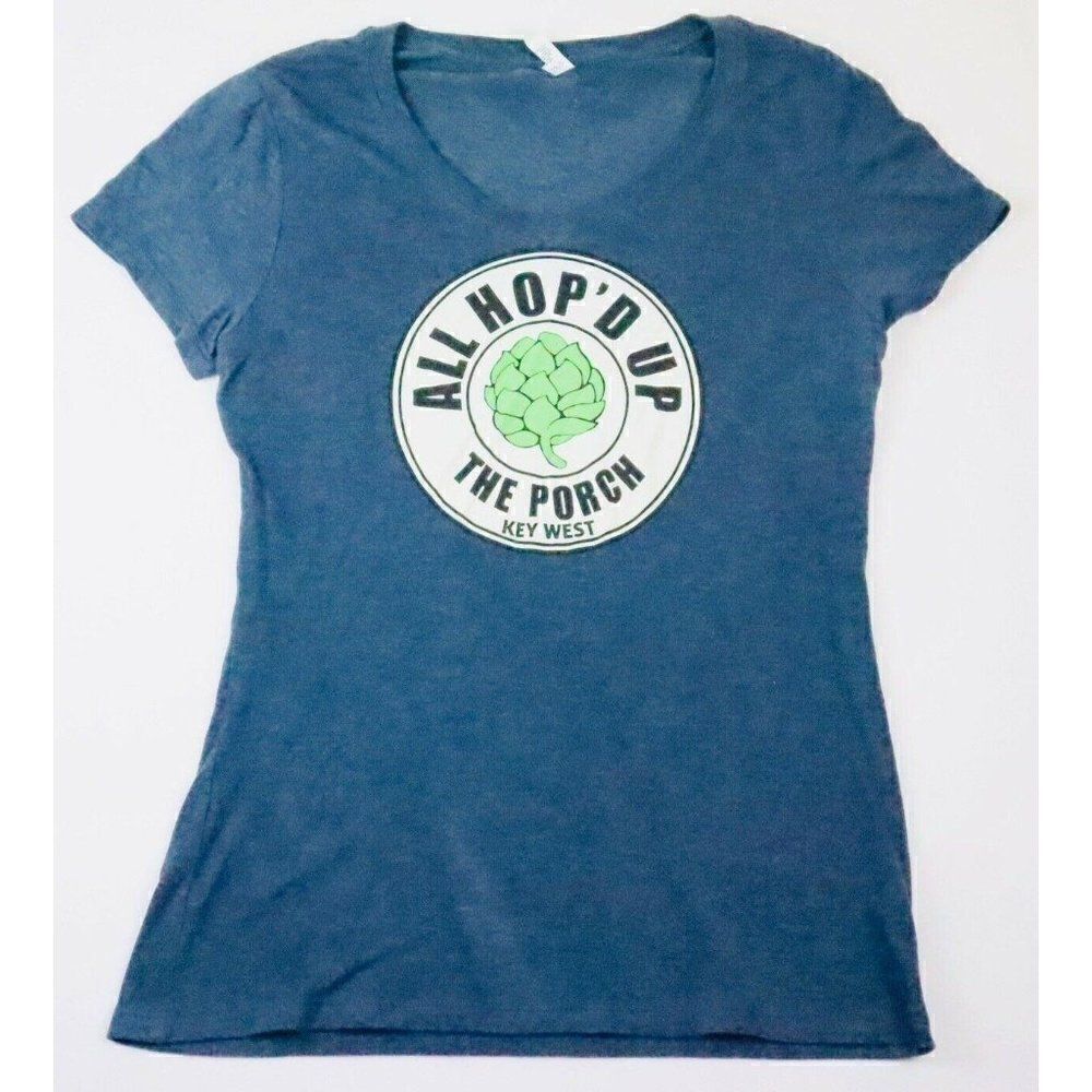 Womens The Porch Key West T-Shirt Sz S All Hop'd U